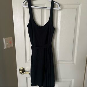 Wilfred Classic Black Mini Dress